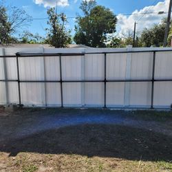 Gate Frame With Wheels 