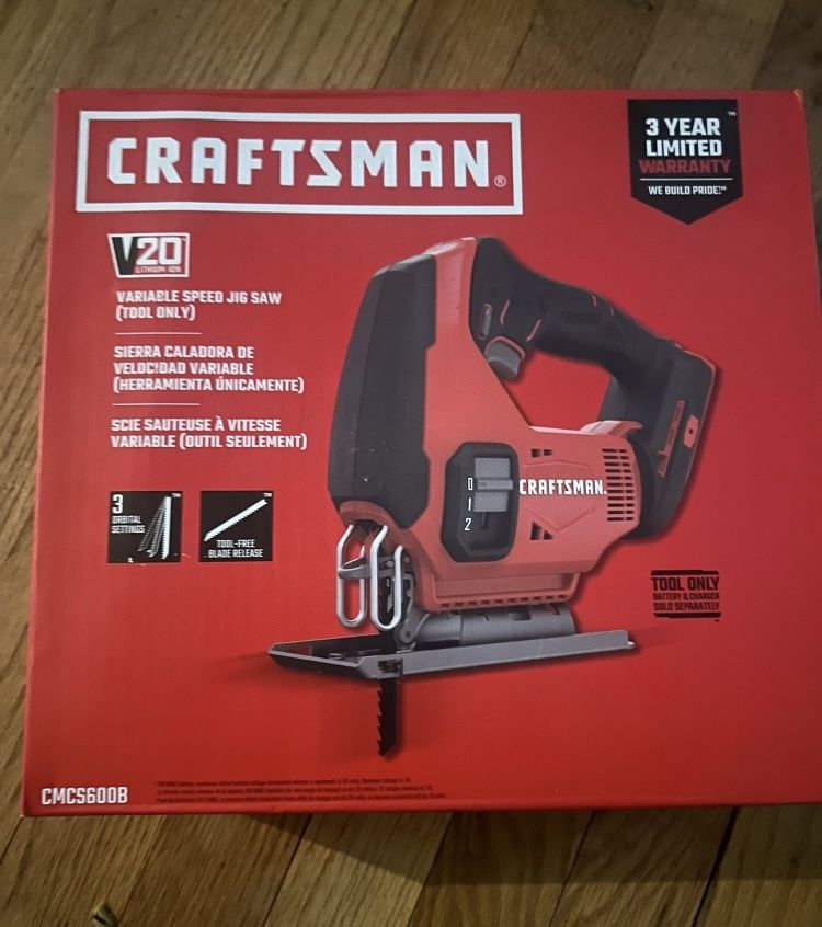 Craftsman 20v Jigsaw