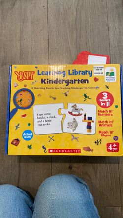 Scholastic learning library kindergarten