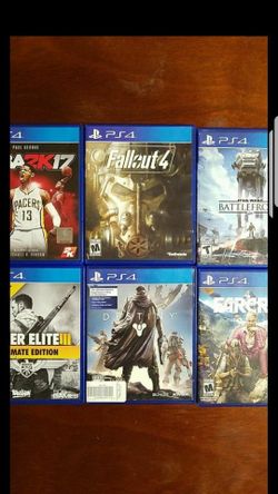 Ps4 games
