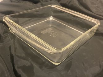 PYREX #222   Vintage Clear Glass Casserole Baking Dish