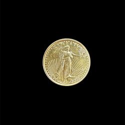 American Gold Eagle 1/10 Ounce Oz Bullion Round Coin 