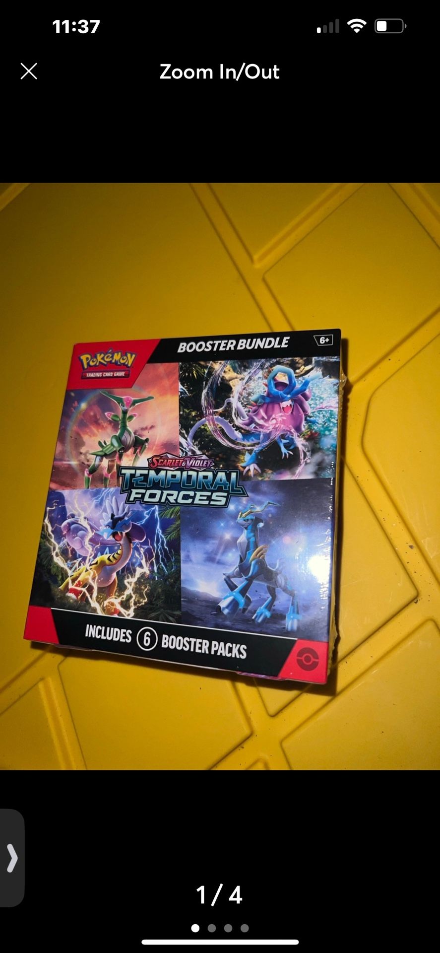 Pokemon temporal forces 6 pack booster bundle