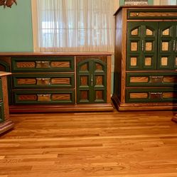 Rare Broyhill Premier Complete Mid Century Modern Bedroom Set