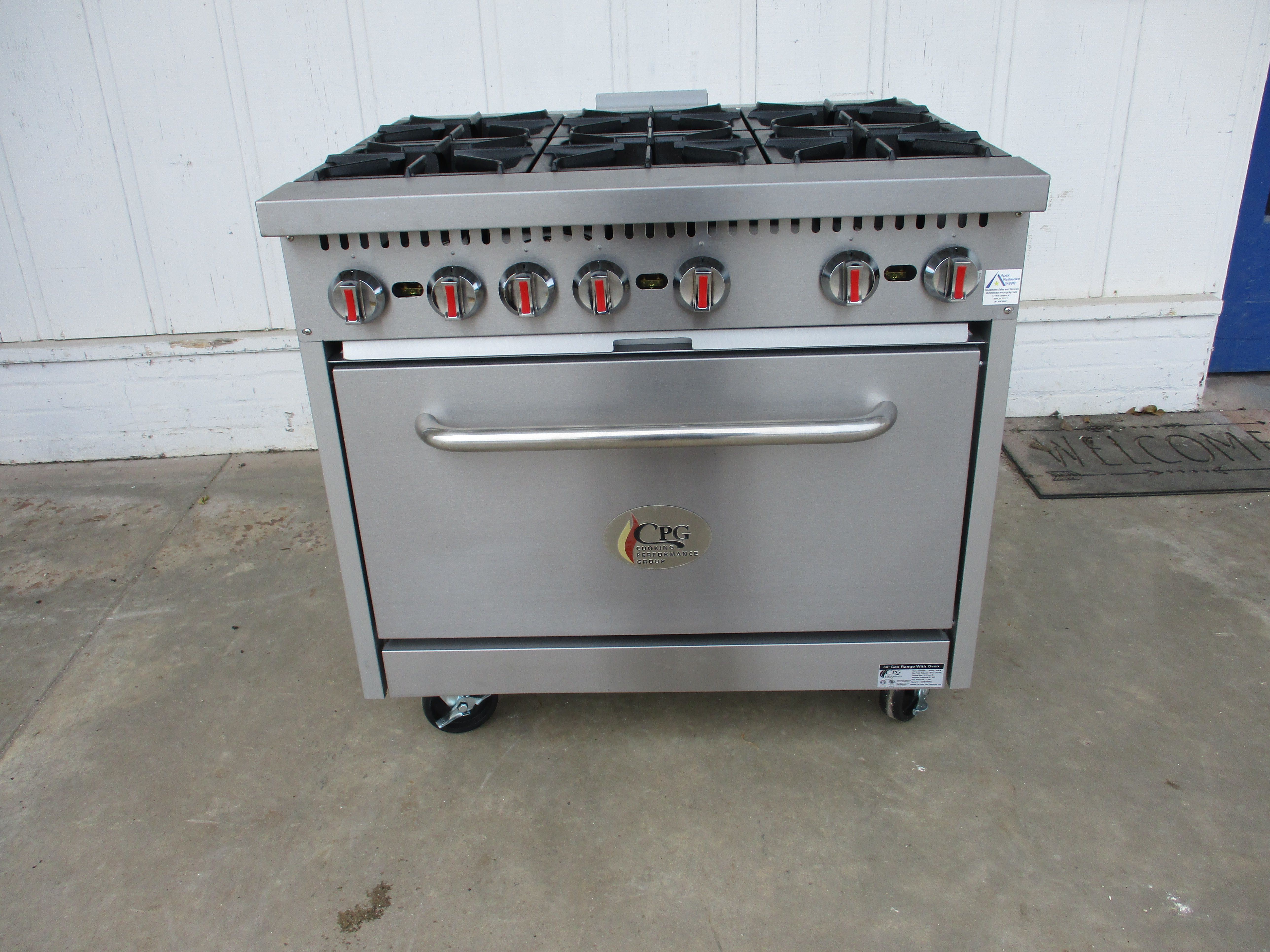 Cooking Performance Group 36 Gas Range with Oven