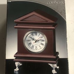 Godinger Mahagony Clock