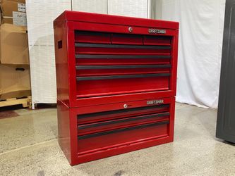 CRAFTSMAN Red Steel 10-Drawer Toolbox