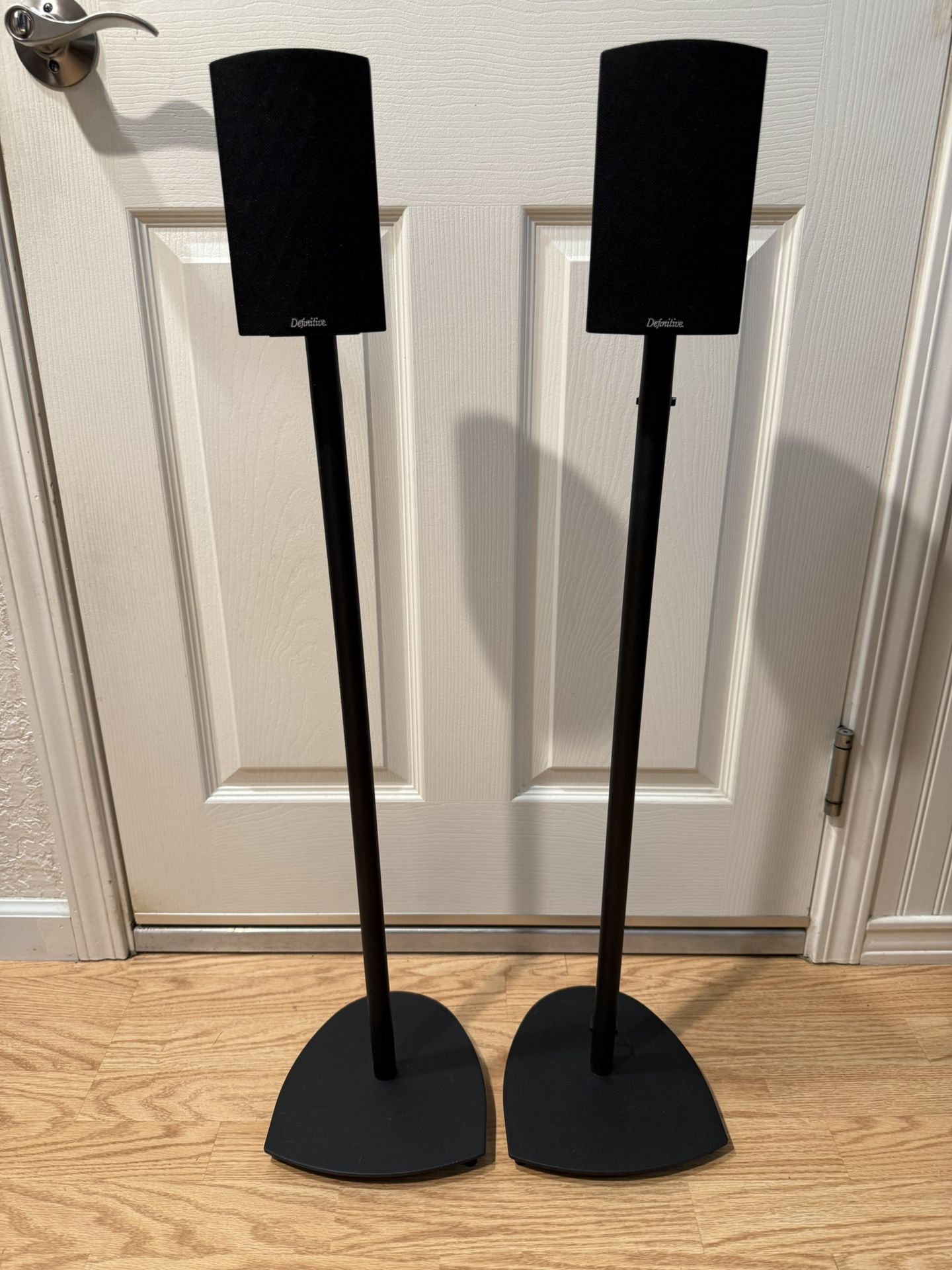 Definitive Technology ProMonitor 60 Speakers W/Stands (Like New)