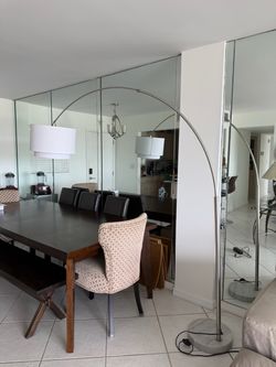 Arc Floor Lamp with Marble Base