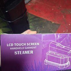Lcd Touch Screen Handheld Garmont Steamer