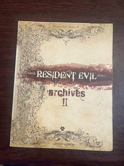 Resident evil archives guide book