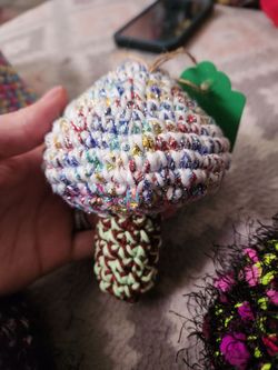 Glow in the dark mushroom