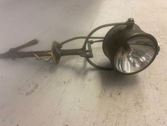 Vintage Solid Brass Marine Searchlight / Boat Spotlight