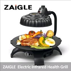 ZAIGLE ZG-Simple Electric Infrared Health Grill Indoor Well-being Roaster 110V