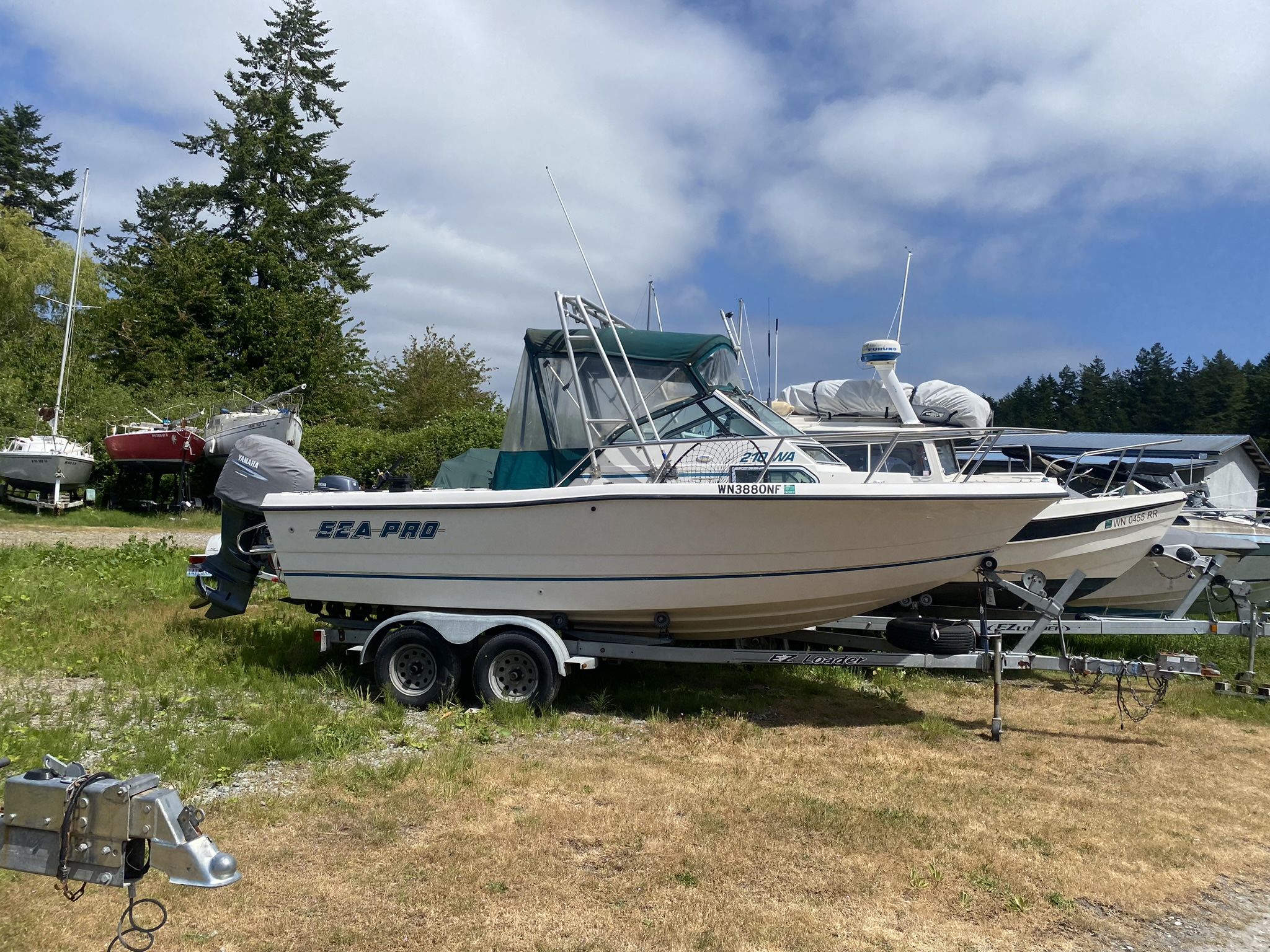 21” SeaPro WA Fishing Boat