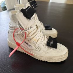 Off White Hightop Sneakers