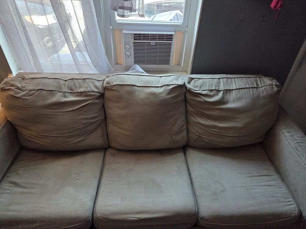 FREE SOFA BED AND LOVE SEAT