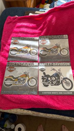 Harley Davidson Sealed Vintage Calenders