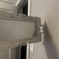 Vintage Tray With Mirror 