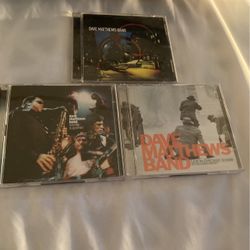 Dave Matthews 3 Double CD Sets