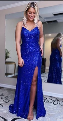 Royal Blue Dress