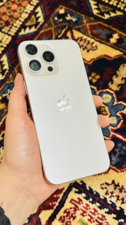 LIKE New Apple iPhone 16 PRO MAX 256GB AT&T Clean IMEI White Color 