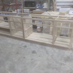 11 Foot White Oak Cabinets