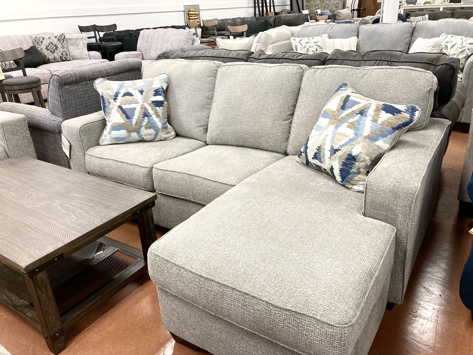 New 85” Sofa Chaise — IN STOCK