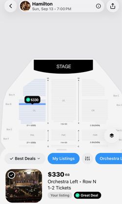 Hamilton Tickets