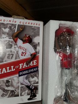 Anaheim Angeles Vladimir Guerrero Hall Of Fame Bobble Head