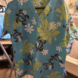 Hawaiian Scrub Top - Small
