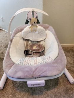 NEW☆☆ Ingenuity Anyway Sway Vibrating Portable Swing