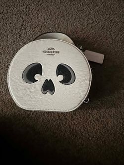 Coach Halloween Skeleton 💀 Ghost Canteen Crossbody Bag
