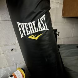 Punching Bag And Wall Mount Brackets