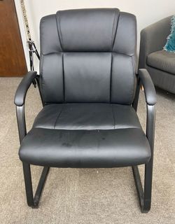 Black Guest/Reception Office Chair