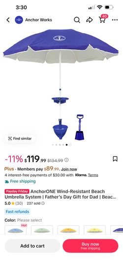 New Beach Umbrella set