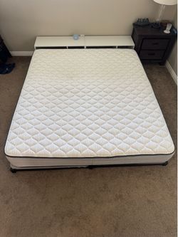 Beautyrest BR800 Firm California King Mattress + Metal Frame