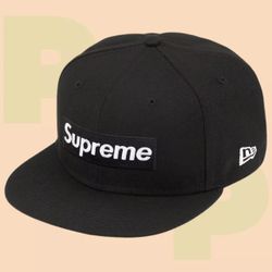 Supreme Money Box Logo New Era (7 3/4 & 8)