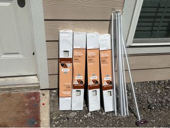 4 blinds and cords
