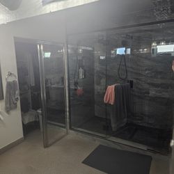 82x42 Mirror No Bevel No Frame