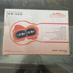 Audio Bank 4”x6” Speakers 