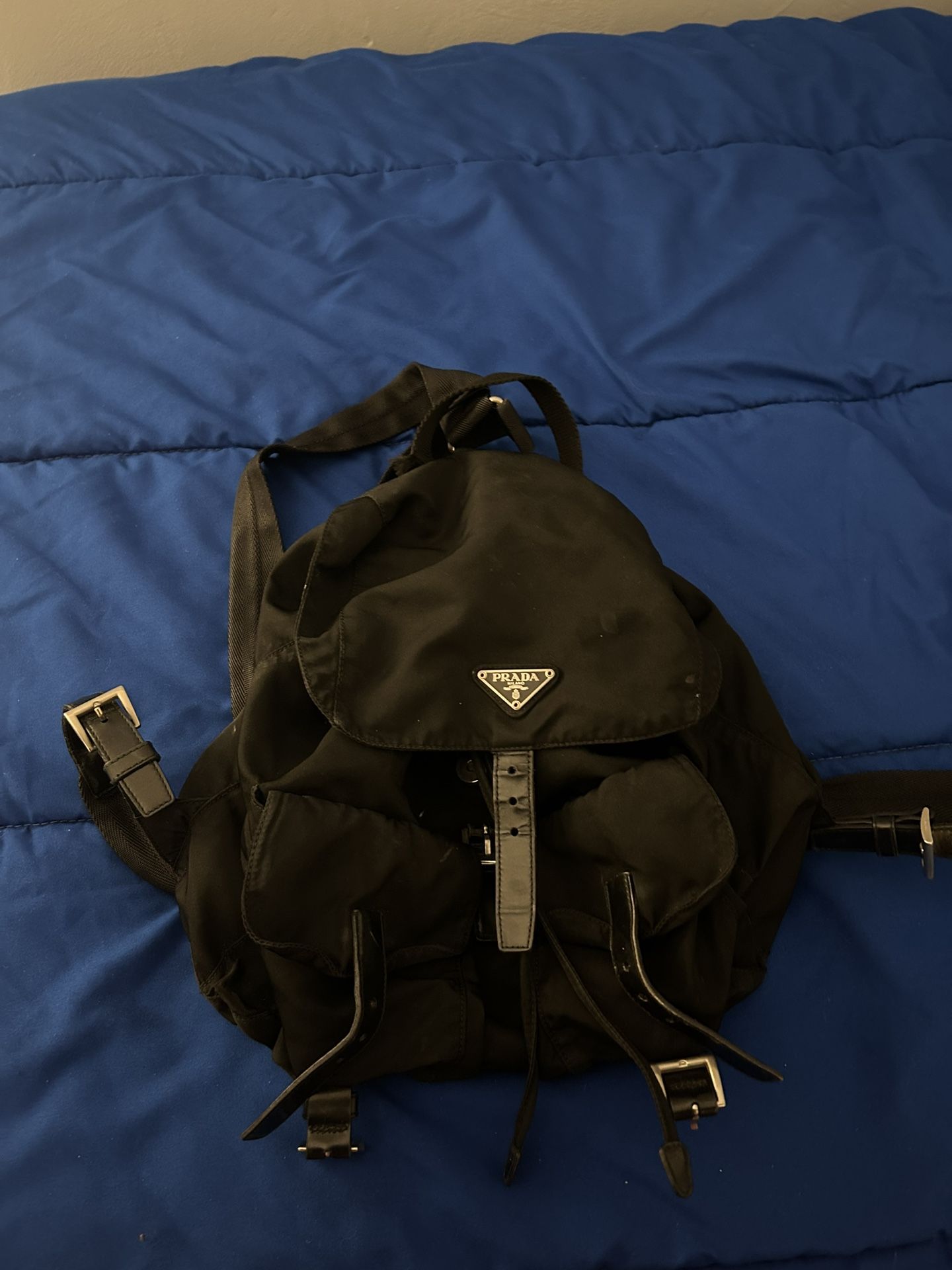 prada nylon backpack
