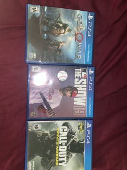 PS4 games