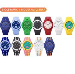 Bioceramic Swatch x AP watch band