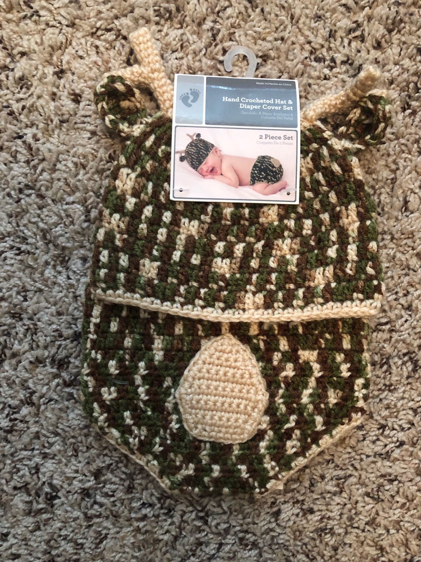 Infant hat and diaper cover