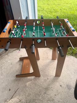 Kids Foosball Table 28 x 14 x 28