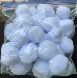 Craft Puff Balls 27 For $5.00