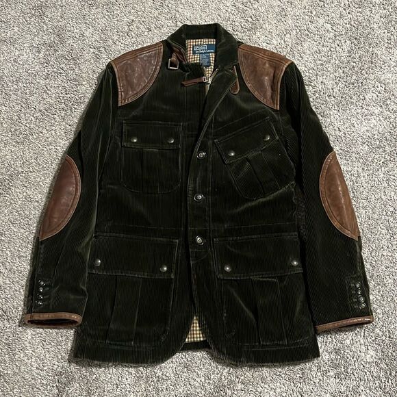 Vintage Polo Ralph Lauren Hunter Corduroy Sportsman Jacket