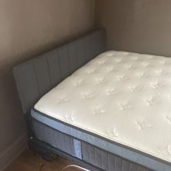 Queen Bed Frame And Mattress 