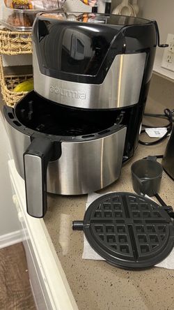 Gourmia 2-in-1 5-Quart Digital Air Fryer & Waffle Maker